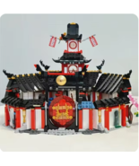 1132 PCS Training Hall Red House – Monastery of Spinjitzu Building Block Toy Set - $67.98