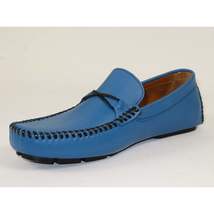 Men's Driving Shoes GENIO Turkey Casual Dress Genuine Leather 120747871 Blue image 3