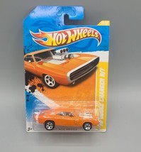 Hot Wheels 2011 New Models &#39;70 Dodge Charger R/T Orange #42 HW1 - $6.89