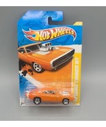 Hot Wheels 2011 New Models &#39;70 Dodge Charger R/T Orange #42 HW1 - £5.40 GBP