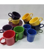 Vintage 2008 Fiestaware 19 Pieces MIXED LOT Homer Laughlin Retired Pattern - $908.51 MXN