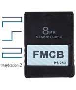 PS2 FreeMcBoot v1.953 Memory Card Free McBoot Installed Latest Version FMCB 8MB - $12.99