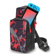 Lycebell Travel Bag For Nintendo Switch, Portable Shoulder Bag Backpack, Black - £28.30 GBP