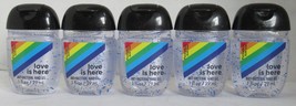 Bath &amp; Body Works PocketBac Hand Gel Lot Set of 5 LOVE IS HERE SUN TAN S... - $17.72