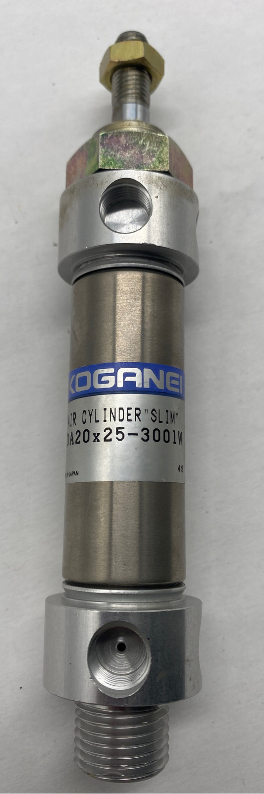 Koganei DA20X25-3001W Slim Air Cylinder, 20mm Bore 25mm Stroke  - $20.75