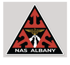 4&quot; NAVAL AIR STATION ALBANY VINYL STICKER DECAL - $19.99