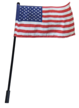 1964 GI Joe Vintage Hasbro 12” 5 Star Jeep Flag, Pole &amp; Connector Sleeve... - $1,820.94 MXN