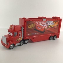 Disney Pixar Cars Track Talkers Chat &amp; Haul Mack Semi Truck Figure Matte... - $39.55