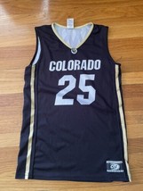 Colorado Buffaloes Mens Size Small Basketball Jersey Black #35 NCAA - $35.59