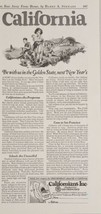 1924 Print Ad Move to California Where Life is Better Californians Inc San Fran - $18.88