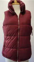 Old Navy Womens Vest Size M Purple Classic Puffer Insulated Preppy Full ... - £12.74 GBP