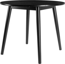 Winsome Moreno Dining Table In Black - £137.44 GBP