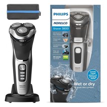 Philips Norelco Shaver 3800, Rechargeable Wet &amp; Dry Shaver with Pop-up Trimmer, - £59.18 GBP