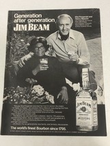 1973 Jim Beam Vintage Print Ad Advertisement Ella Fitzgerald Henry Manci... - $7.91