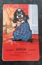 Butch the Cocker Spaniel Dog Playing Cards Vintage Advertising Fairmont ... - $15.83
