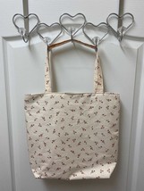 Handmade by PZQUILTS  Large Size Vines on Ivory Reversible Tote Bag - $21.95