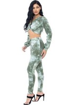 Women&#39;s Tie Dye Ribbed Sweater Set - $605.36 MXN
