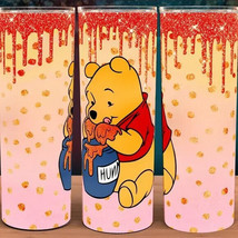 Pooh Bear Honey Drip Coffee Cup Mug Tumbler - £15.60 GBP