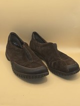 Rieker-anti-stress Women&#39;s 8 Dark Brown Suede Anti-Stress Casual Shoes - $28.17