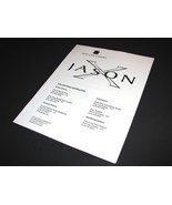 2001 JASON X Movie PRESS KIT PRODUCTION NOTES HANDBOOK Promotional - $14.99