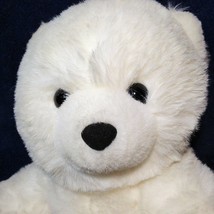 Fiesta Polar Lil Bear Plush Teddy 1991 White Stuffed Animal America Wego Toy 12&quot; - £38.45 GBP