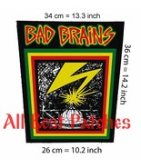 Bad Brains Big back patch 100% Canvas,punk,hardcore,Sick of it all,Agnostic - £23.45 GBP