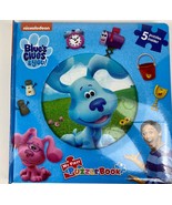Blue&#39;s Clues &amp; You! My First Puzzle Book 5 Puzzles NEW Factory Sealed - £9.32 GBP