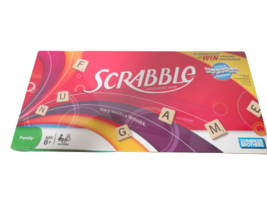 Hasbro Scrabble Crossword Board Game 2008 Edition New and Sealed - £11.72 GBP