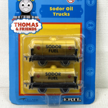 Ertl Thomas &amp; Friends Sodor Oil Trucks Fuel Tanks Railway Series Britt Allcroft - £7.63 GBP