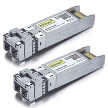 10Gbase-Sr Sfp+ Transceiver, 10G 850Nm Mmf, Up To 300 Meters, Compatible With Ar - £25.88 GBP