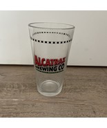 Alcatraz Brewing Co Beer Pint Glass Best Beer Behind Bars - Closed Micro... - $263.35 MXN