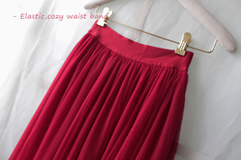 Floor Length Tulle Maxi Skirt Wedding Bridesmaid Custom Plus Size Tulle Skirts image 12