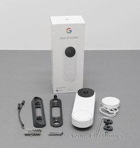 Google Nest GA02767-US Doorbell Wired (2nd Generation) - Snow - £67.35 GBP