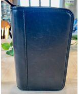 Coach 8213 Vtg Deluxe Organizer PDA Case Zip Around Wallet Leather Black - $39.00