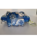 Vera Bradley Little Seashell Blue Lagoon Cosmetic Pouch - £17.35 GBP