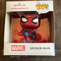 Hallmark Funko Pop Marvel Spider-Man Christmas Tree Holiday Ornament New - £15.69 GBP