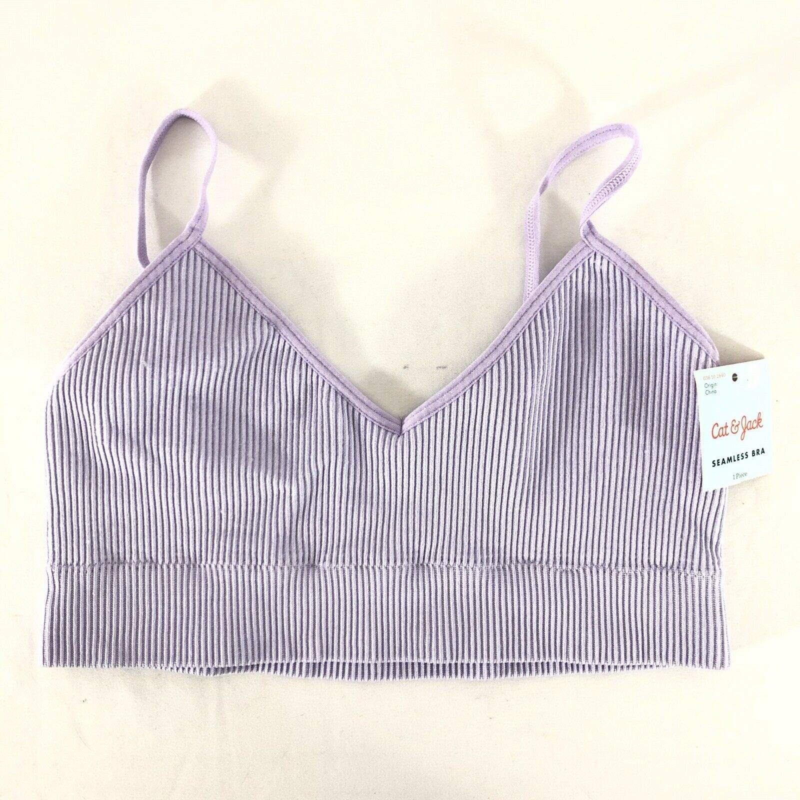 Primary image for Cat & Jack Girls Seamless bra Ribbed Purple Size M