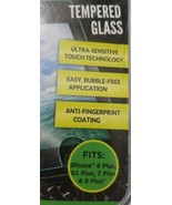iPhone Screen Protector Shatter Resistant Tempered  for iPhone 6,6S,7,8Plus - $127.78 MXN