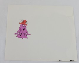 VINTAGE 1982-83 ABC Pac-Man Production Used Animation Cel Purple Ghost - $89.09
