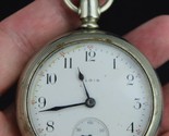 antique pocket watch large 18s ELGIN early 1900&#39;s - £63.58 GBP