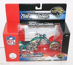 Jacksonville Jaguars NFL Football 1:18 Diecast Toy - OCC Chopper Motorcy... - $12.00