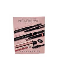 Anastasia Beverly Hills Natural &amp; Polished Deluxe Brow Kit Ebony - $37.62