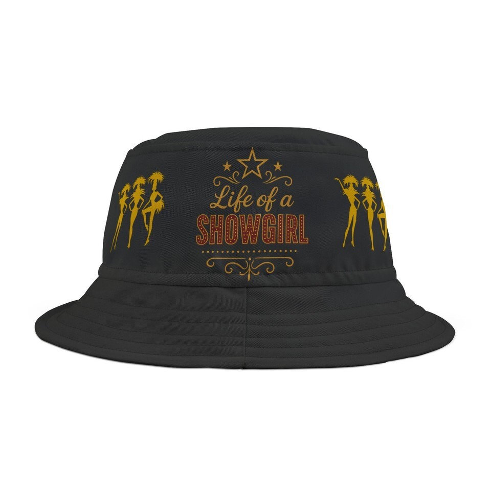 Life of a Showgirl Bucket Hat, Festival Headwear, Lightweight Fashion - $24.99 Life of a Showgirl Bucket Hat, Festival Headwear, Lightweight Fashion - $24.99