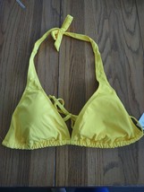 Yellow Size X-Large Bikini Top - £27.12 GBP
