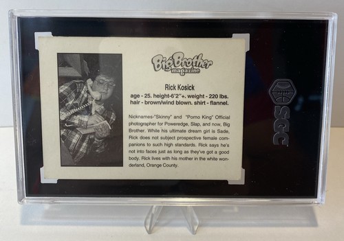 1993 Big Brother Skateboard Magazine Rick Kosick SGC 4 VG-EX Jackass Rookie VHTF Item image 2