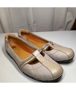 CLARKS UNSTRUCTURED 85158 Bone Leather Slip On Casual Comfort Shoes Size... - $21.10 CAD