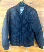 Sorel Men’s Medium Crosshatch Design Puffer Jacket Nylon Black Full Zip - $1,013.62 MXN