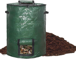 Compost Bin Bags,Big Compost Bag,Garden Compost Bin Bags,80 Gallon(300L)  - £19.15 GBP