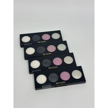 4 Pieces Of Revlon Illuminance Cream Eye Shadow Palette #711 Black Magic 0.12 Oz - £12.53 GBP