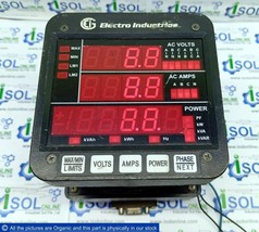 EIG DMMS300-2E Power Monitor W/ DSP3-120-115A-NL SF232DB3 Electro Indust... - £618.68 GBP